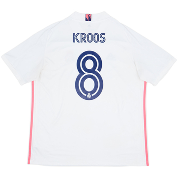 2020-21 Real Madrid Home Shirt Kroos #8 - 8/10 - (XL)