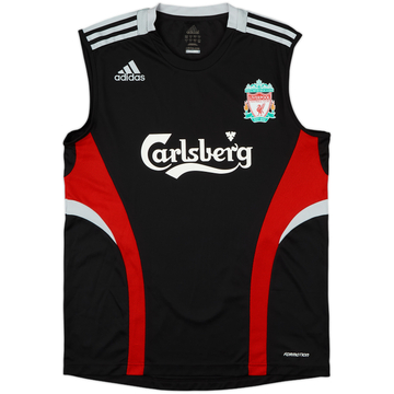 2008-09 Liverpool adidas Formotion Chaleco de entrenamiento - 8/10 - (M/L)