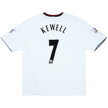 Camiseta de visitante del Liverpool 2003-04 Kewell #7 - 8/10 - (L)
