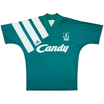 1991-92 Liverpool Camiseta Visitante - 7/10 - (M)