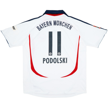2006-07 Bayern Munich Away Shirt Podolski #11 - 7/10 - (L)