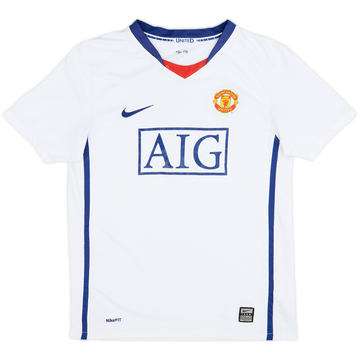 2008-10 Manchester United Away Shirt - 6/10 - (L.Boys)