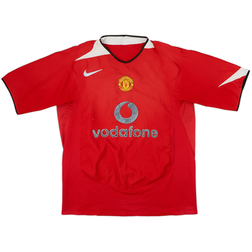 2004-06 Manchester United Camiseta de local - 4/10 - (M)