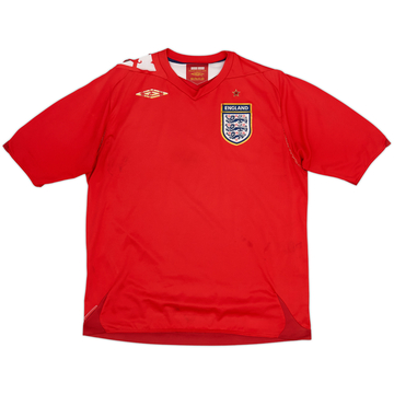 2006-08 England Away Shirt - 4/10 - (L)