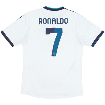 2012-13 Real Madrid Home Shirt Ronaldo #7 - 6/10 - (XL)