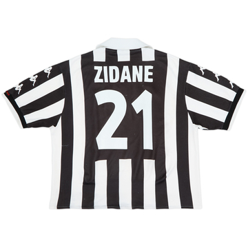 1999-00 Juventus Camiseta Local Zidane #21 - 8/10 - (XL)