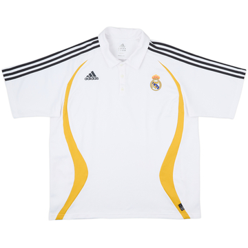 2006-07 Real Madrid adidas Polo Shirt - 9/10 - (XL/XXL)