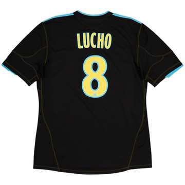 2010-11 Olympique Marseille Third Shirt Lucho #8 - 9/10 - (L)