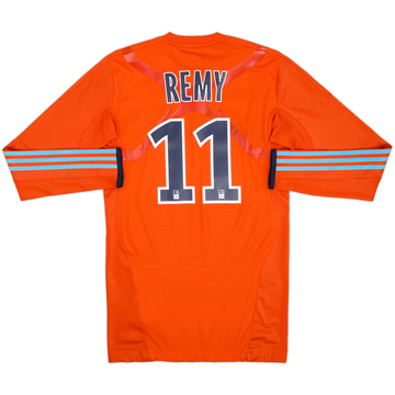 2011-12 Olympique Marseille Player Issue TechFit Third L/S Shirt Remy #11 - 8/10 - (L)
