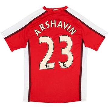 Camiseta de local del Arsenal 2008-10 Arshavin #23 - 7/10 - (S)