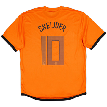 2012-13 Netherlands Home Shirt Sneijder #10 - 9/10 - (XL)