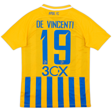 Camiseta de local del APOEL Nicosia 2018-19 De Vincenti #19 - 8/10 - (Niños M)