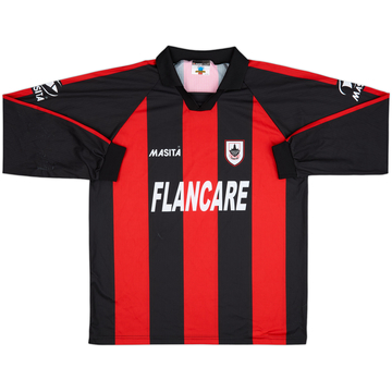 2004-05 Longford Town Home L/S Shirt - 8/10 - (XL/XXL)