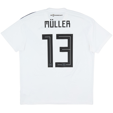 2018-19 Germany Home Shirt Muller #13 - 8/10 - (XL)
