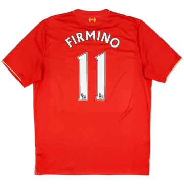 2015-16 Liverpool Home Shirt Firmino #11 - 5/10 - (XL)