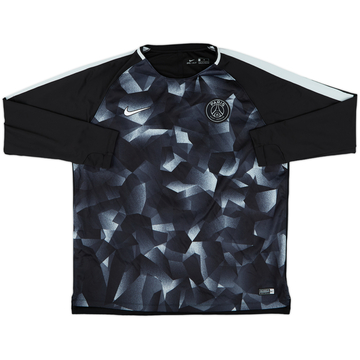 2017-18 Paris Saint-Germain Nike Sweat Top - 8/10 - (XL)