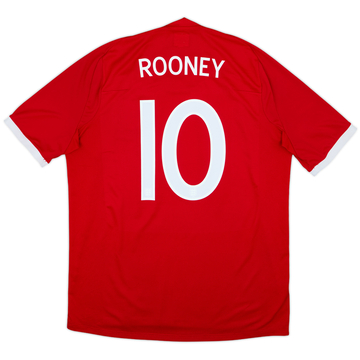 2010-11 England 'South Africa' Away Shirt Rooney #10 - 7/10 - (XL)