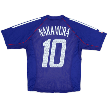 2002-04 Japan Player Issue Home Shirt Nakamura #10 - 8/10 - (S)