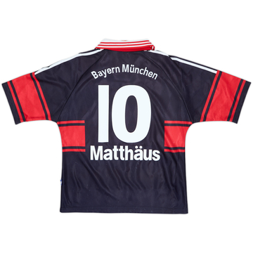1997-99 Bayern Munich Home Shirt Matthaus #10 - 6/10 - (L.Boys)