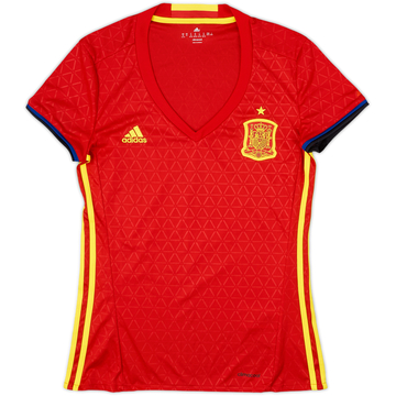 2016-17 Spain Home Shirt - 10/10 - (Women's M)