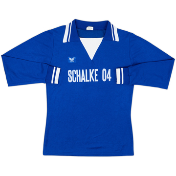 1977-78 Schalke Home L/S Shirt - 7/10 - (M)