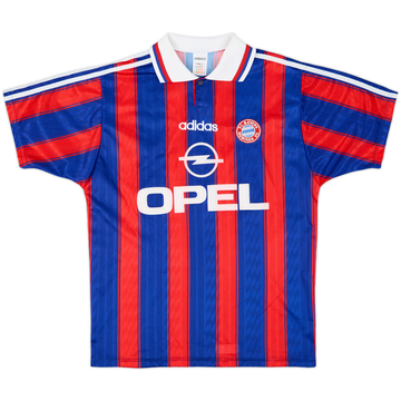 1995-97 Bayern Munich Home Shirt #10 (Matthaus) - 8/10 - (S)