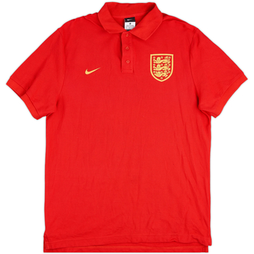 2014-16 England Nike Polo Shirt - 8/10 - (XL)