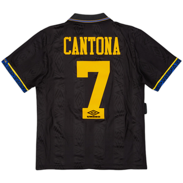 1993-95 Manchester United Away Shirt Cantona #7 - 8/10 - (S)