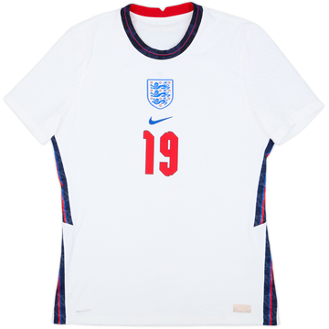 2020-22 England Player Issue Home Shirt #19 - 10/10 - (L)