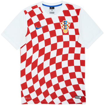 2016-18 Croatia Basic Home Shirt - 8/10 - (S)