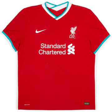 2020-21 Liverpool Authentic Home Shirt - 5/10 - (XL)