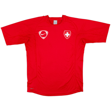 2007-08 Switzerland Nike Training Shirt - 8/10 - (L)