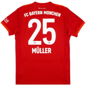 Camiseta de local del Bayern Munich 2019-20 Muller #25 - 6/10 - (M)