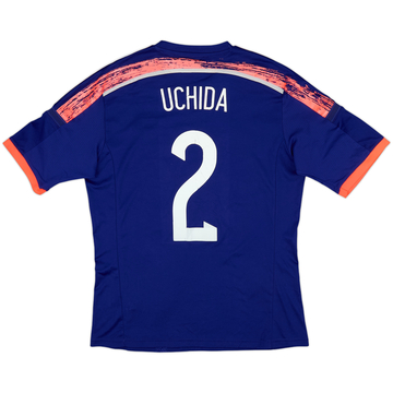 2013-15 Japan Home Shirt Uchida #2 - 5/10 - (M)
