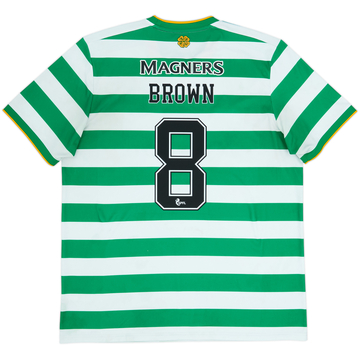 2020-21 Celtic Home Shirt Brown #8 - 5/10 - (XL)