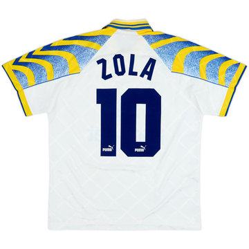 1995-97 Parma Home Shirt Zola #10 - 6/10 - (M)