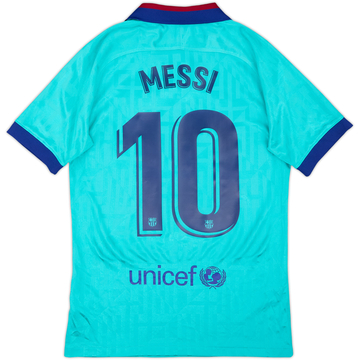 2019-20 Barcelona Third CL Shirt Messi #10 - 4/10 - (S)