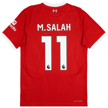 2023-24 Liverpool Authentic Home Shirt M.Salah #11 - 9/10 - (M)