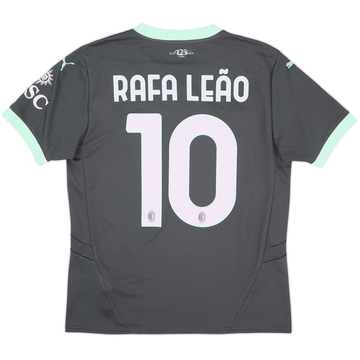 2024-25 AC Milan Third Shirt Rafa Leao #10 - 7/10 - (M)