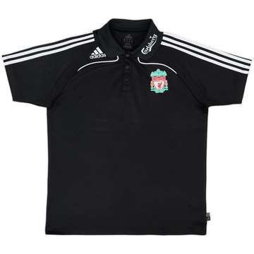 2009-10 Liverpool adidas Polo Shirt - 9/10 - (L)