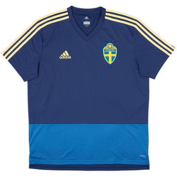 2017-18 Sweden adidas Training Shirt - 9/10 - (L)
