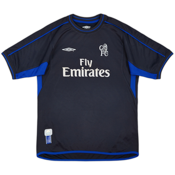 2002-04 Chelsea Away Shirt - 8/10 - (XL.Boys)
