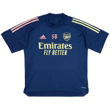 2020-21 Arsenal adidas Staff Issue Training Shirt SB - 8/10 - (M)