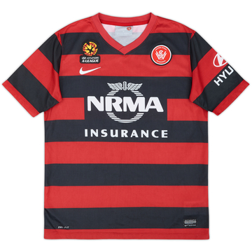 2013-14 Western Sydney Wanderers Home Shirt - 6/10 - (13-15 Years)