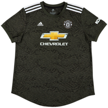2020-21 Manchester United Away Shirt - 9/10 - (Women's XL)