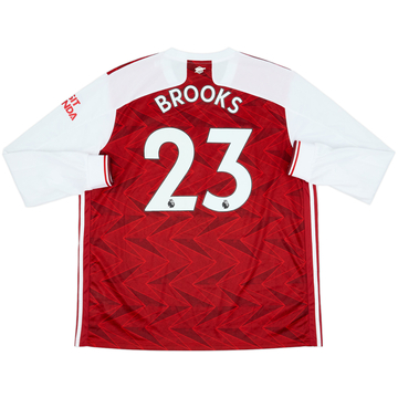 2020-21 Arsenal Home L/S Shirt Brooks #23 - 8/10 - (XXL)