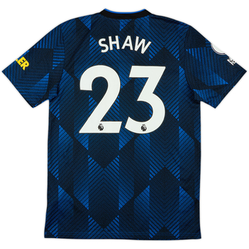 2021-22 Manchester United Third Shirt Shaw #23 - 10/10 - (M)