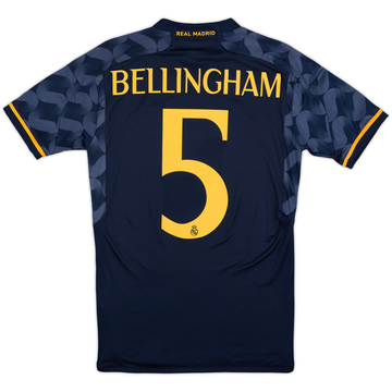 2023-24 Real Madrid Away Shirt Bellingham #5 - 9/10 - (XS)