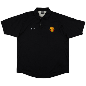 2003-04 Manchester United Nike Polo Shirt - 9/10 - (XXL)
