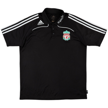 2008-09 Liverpool adidas Polo Shirt - 8/10 - (L)